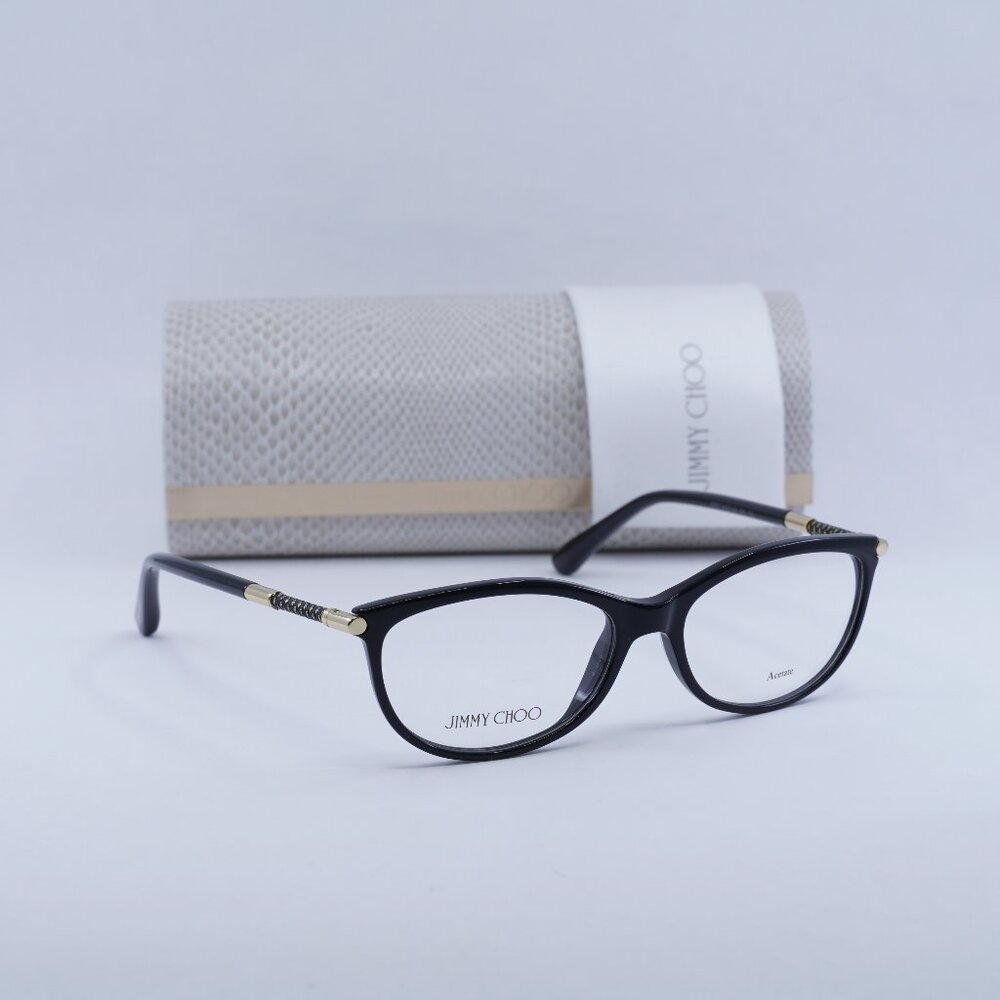 Final Price! Jimmy Choo JC154 029A 00 Black Eyeglasses 53mm